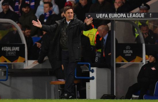 Britain Soccer Europa League Rangers - Spartak