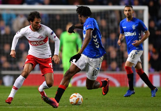 Britain Soccer Europa League Rangers - Spartak