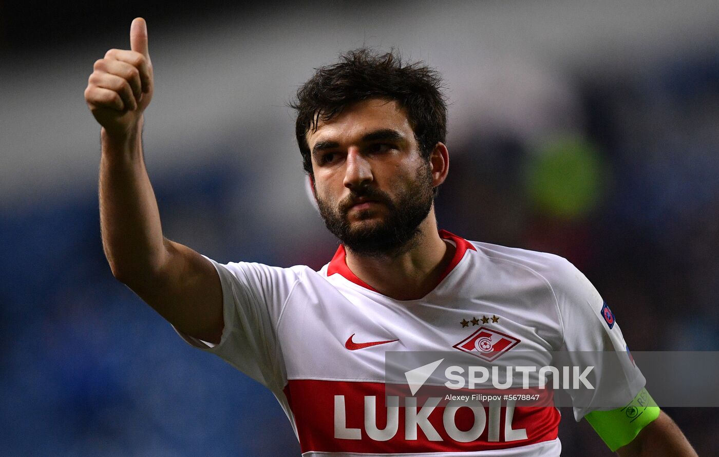 Britain Soccer Europa League Rangers - Spartak