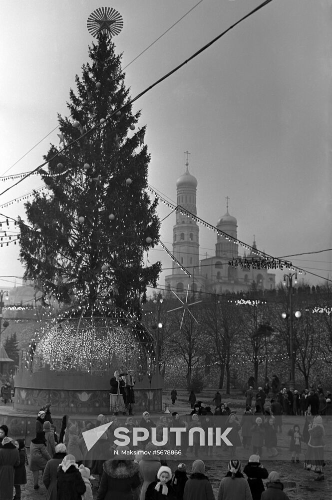 New Year tree in Kremlin