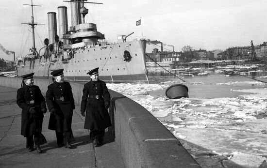 Students of Nakhimov Naval Institute