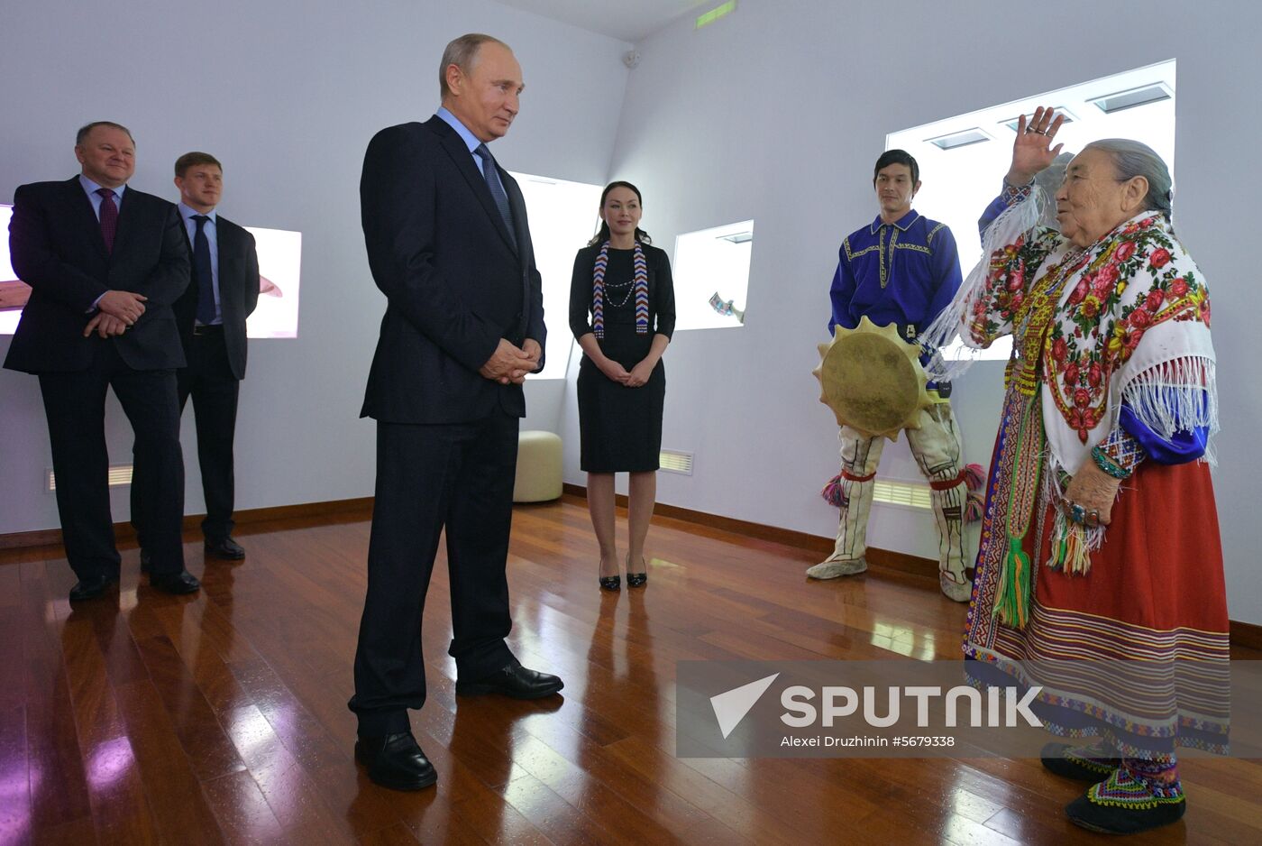 Russian President Vladimir Putin's working trip to Khanty-Mansiisk