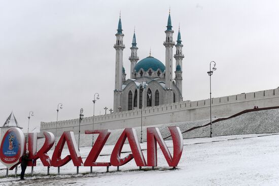 Russia Snowfall