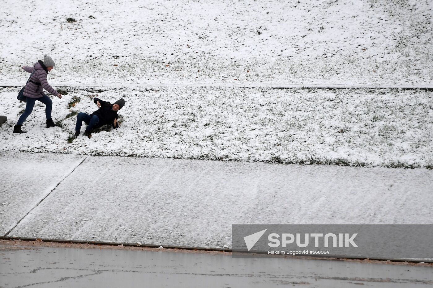 Russia Snowfall