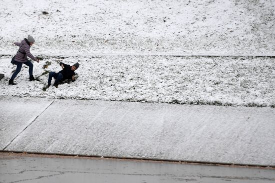 Russia Snowfall