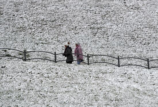 Russia Snowfall
