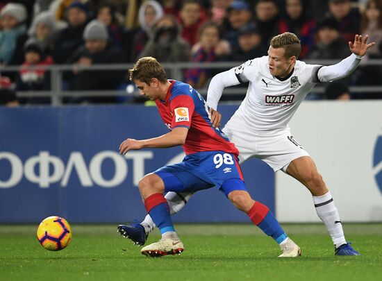 Russia Soccer Premier-League CSKA - Krasnodar 