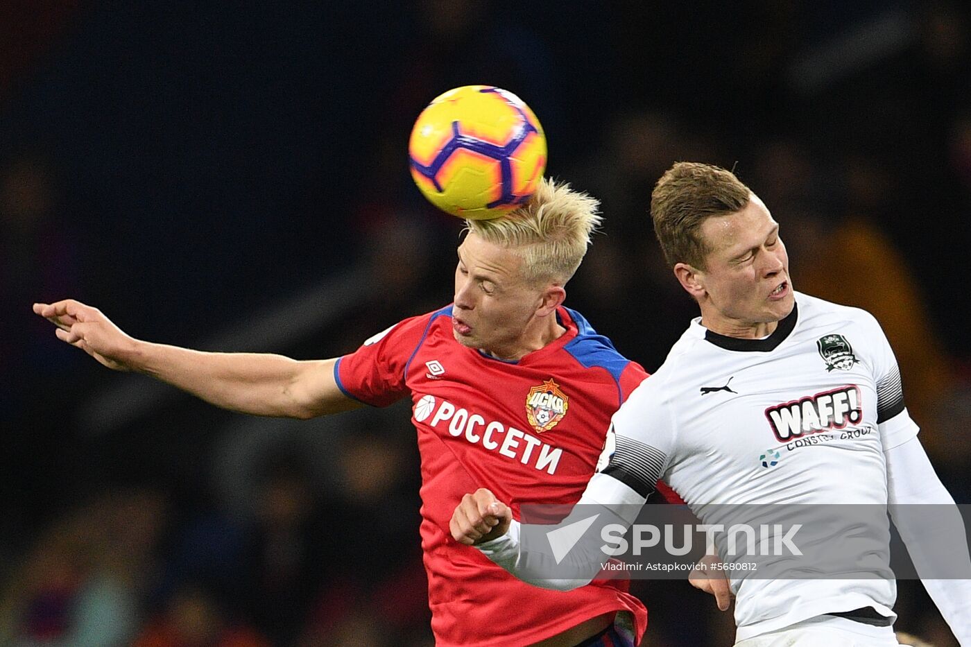 Russia Soccer Premier-League CSKA - Krasnodar 