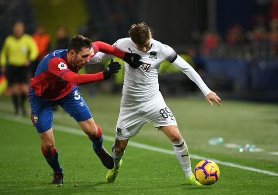 Russia Soccer Premier-League CSKA - Krasnodar 