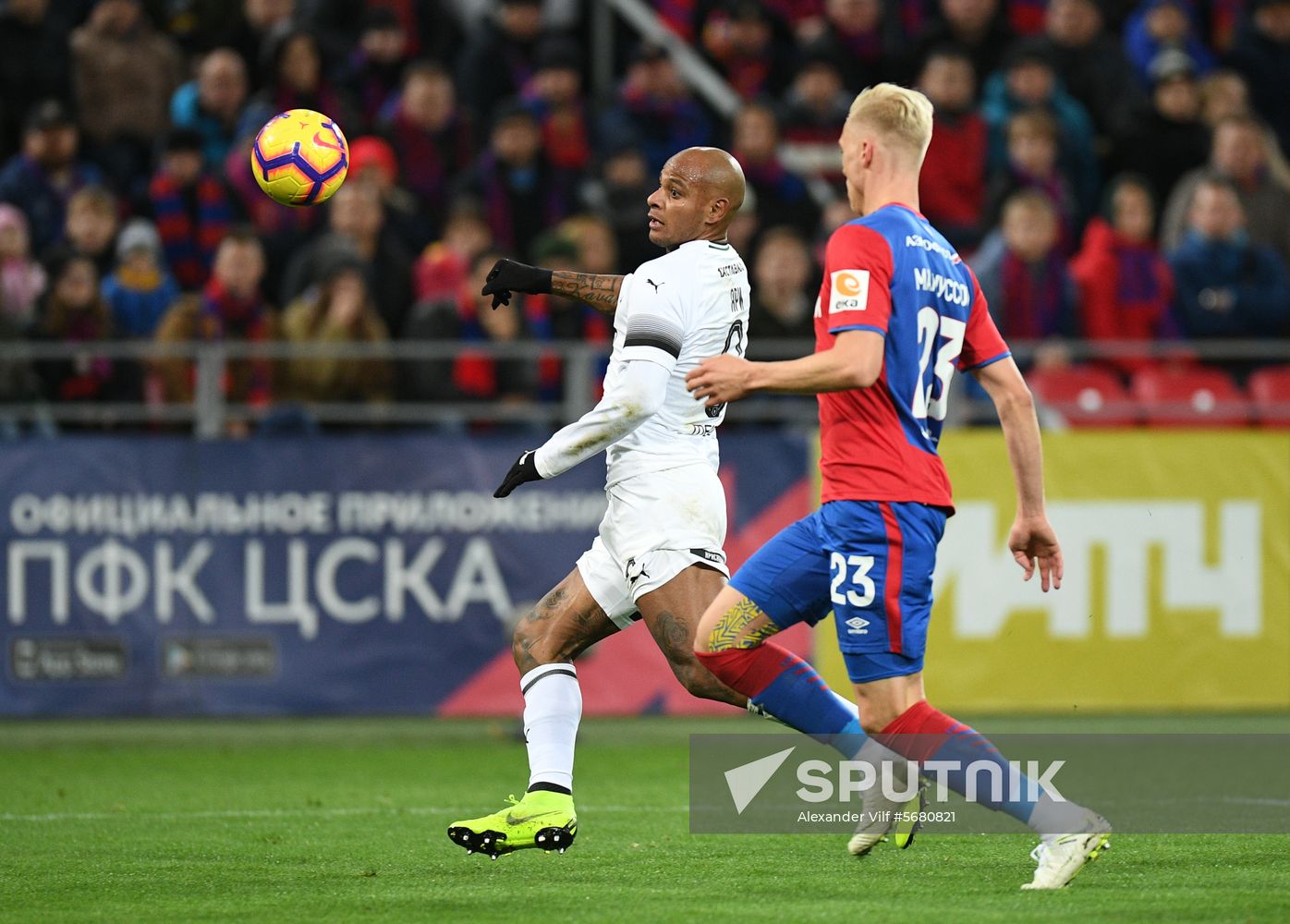 Russia Soccer Premier-League CSKA - Krasnodar 