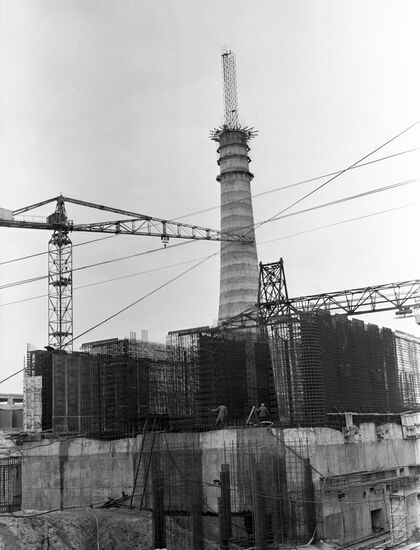 Construction of Novovoronezh Nuclear Plant