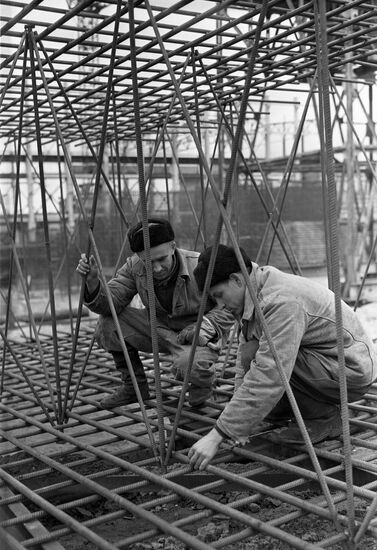 Construction of Novovoronezh Nuclear Plant