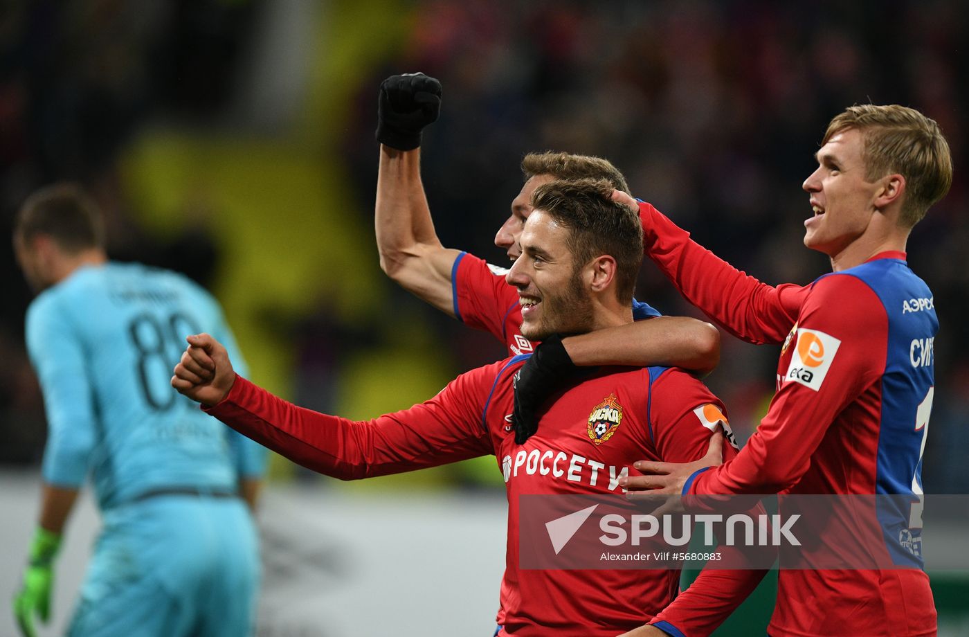 Russia Soccer Premier-League CSKA - Krasnodar 
