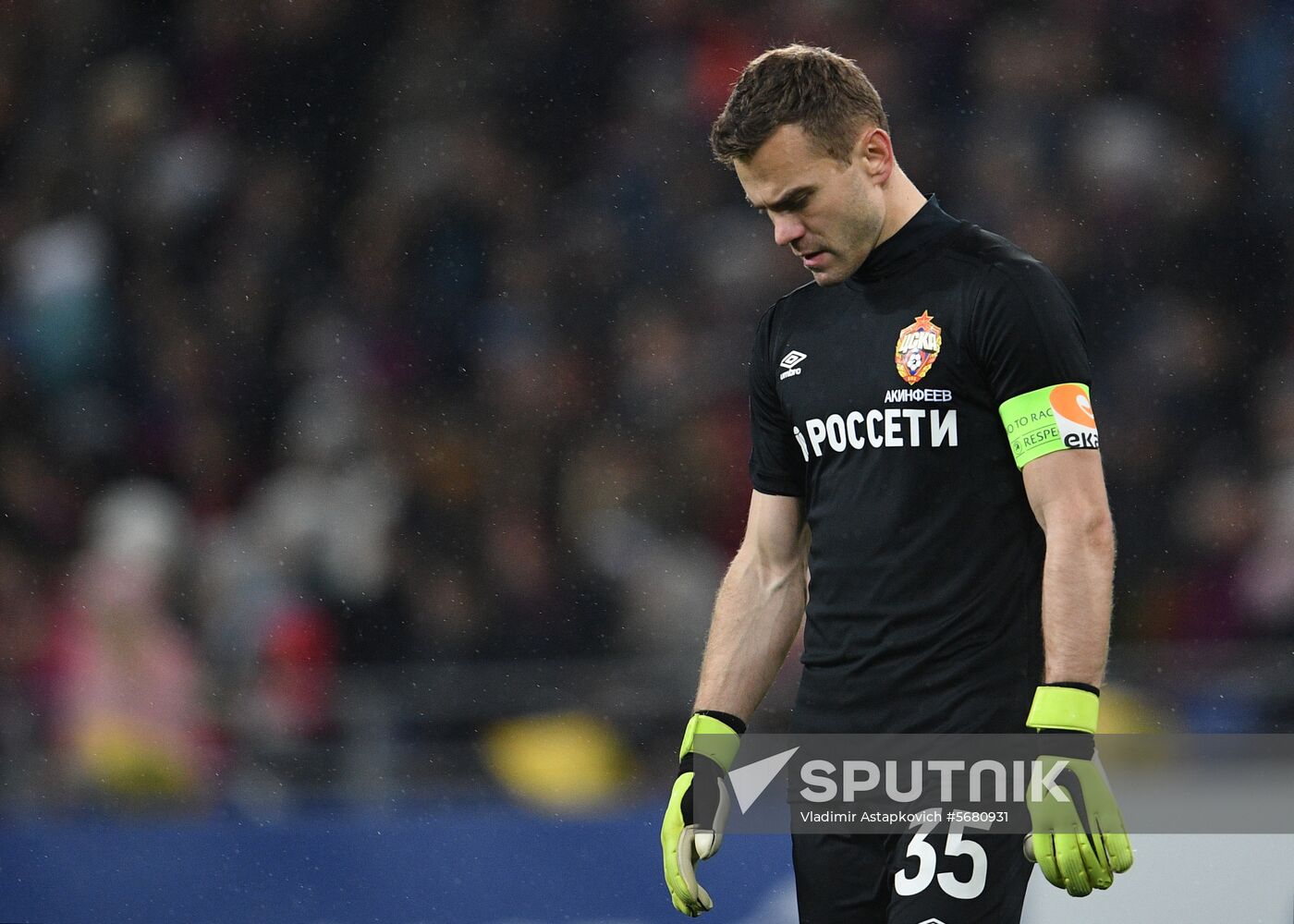Russia Soccer Premier-League CSKA - Krasnodar 