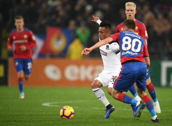 Russia Soccer Premier-League CSKA - Krasnodar 
