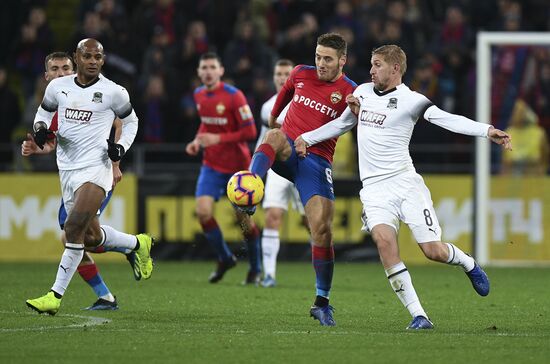 Russia Soccer Premier-League CSKA - Krasnodar 