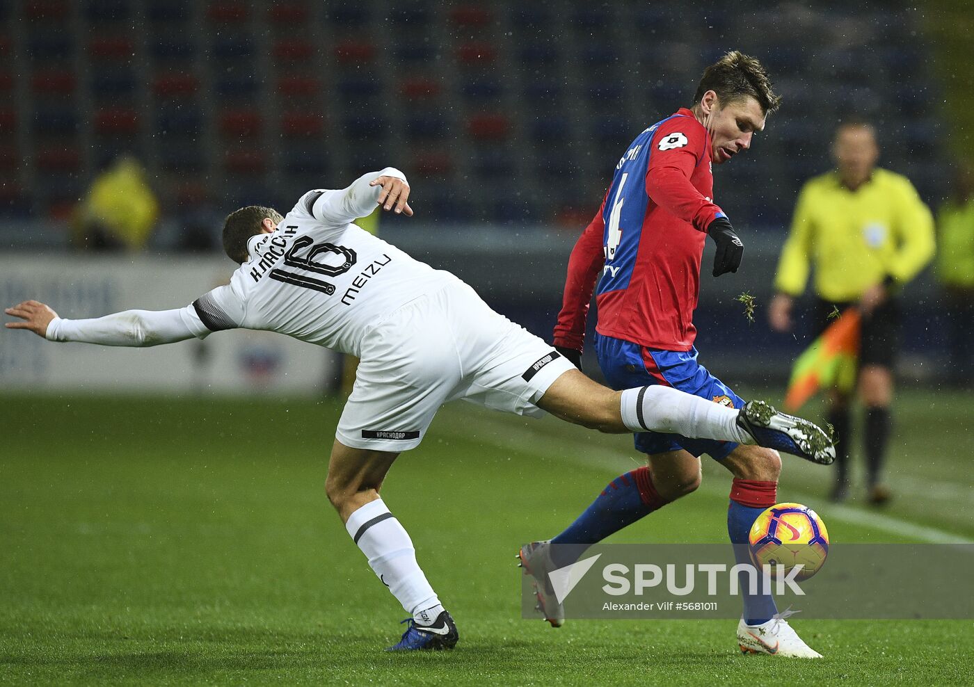 Russia Soccer Premier-League CSKA - Krasnodar 