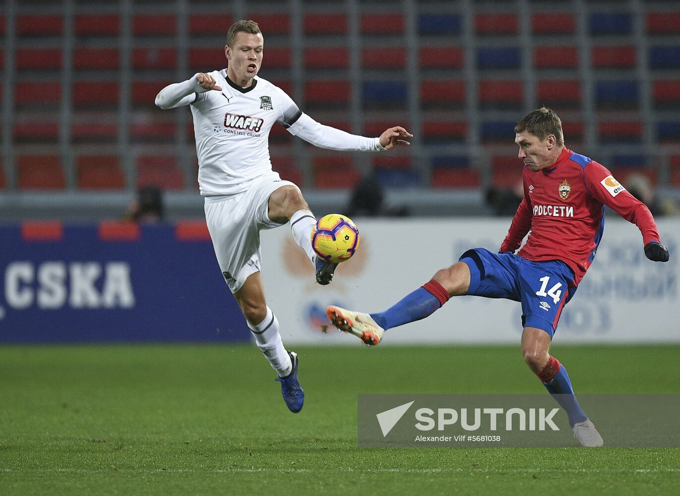 Russia Soccer Premier-League CSKA - Krasnodar 