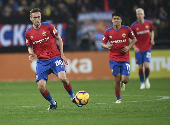 Russia Soccer Premier-League CSKA - Krasnodar 