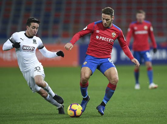 Russia Soccer Premier-League CSKA - Krasnodar 