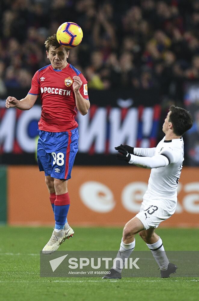 Russia Soccer Premier-League CSKA - Krasnodar 
