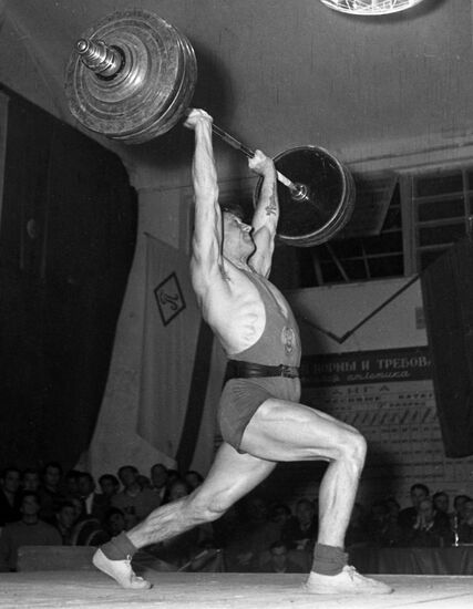 Weightlifter Rudolf Plyukfelder