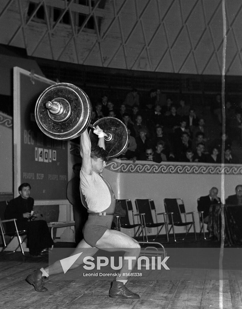 Weightlifter Vitktor Bushuyev