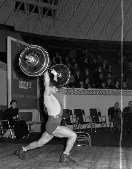 Weightlifter Vitktor Bushuyev
