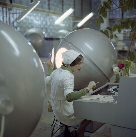 Maily-Sai light bulb factory in Kirgizia