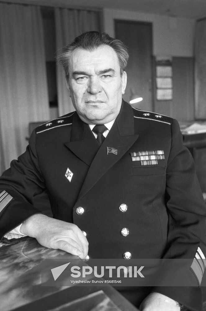 Vice Admiral Dmitry Komarov