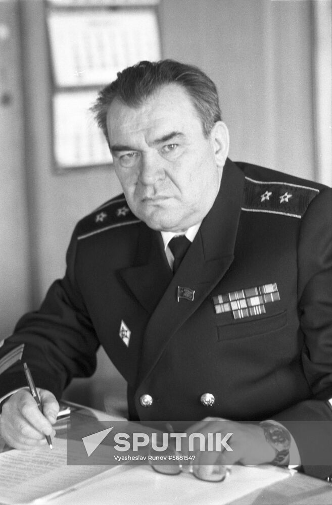 Vice Admiral Dmitry Komarov