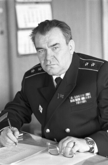 Vice Admiral Dmitry Komarov