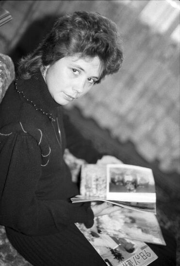 First cosmonaut Yuri Gagarin's youngest daughter
