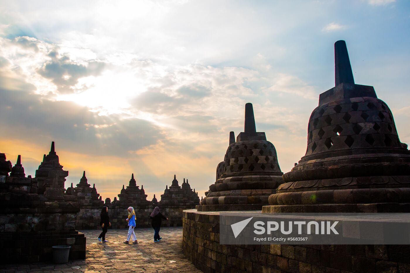 Indonesia Buddhist Temple