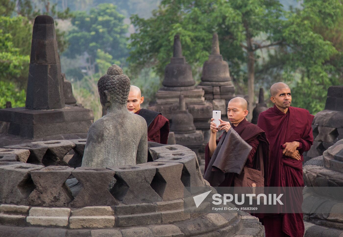 Indonesia Buddhist Temple
