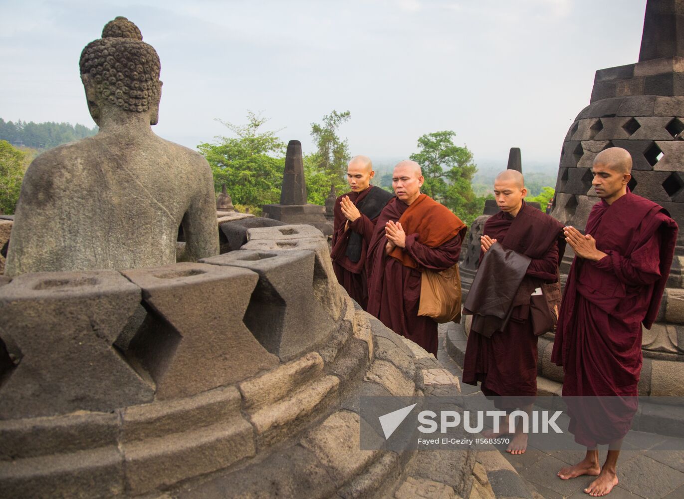 Indonesia Buddhist Temple