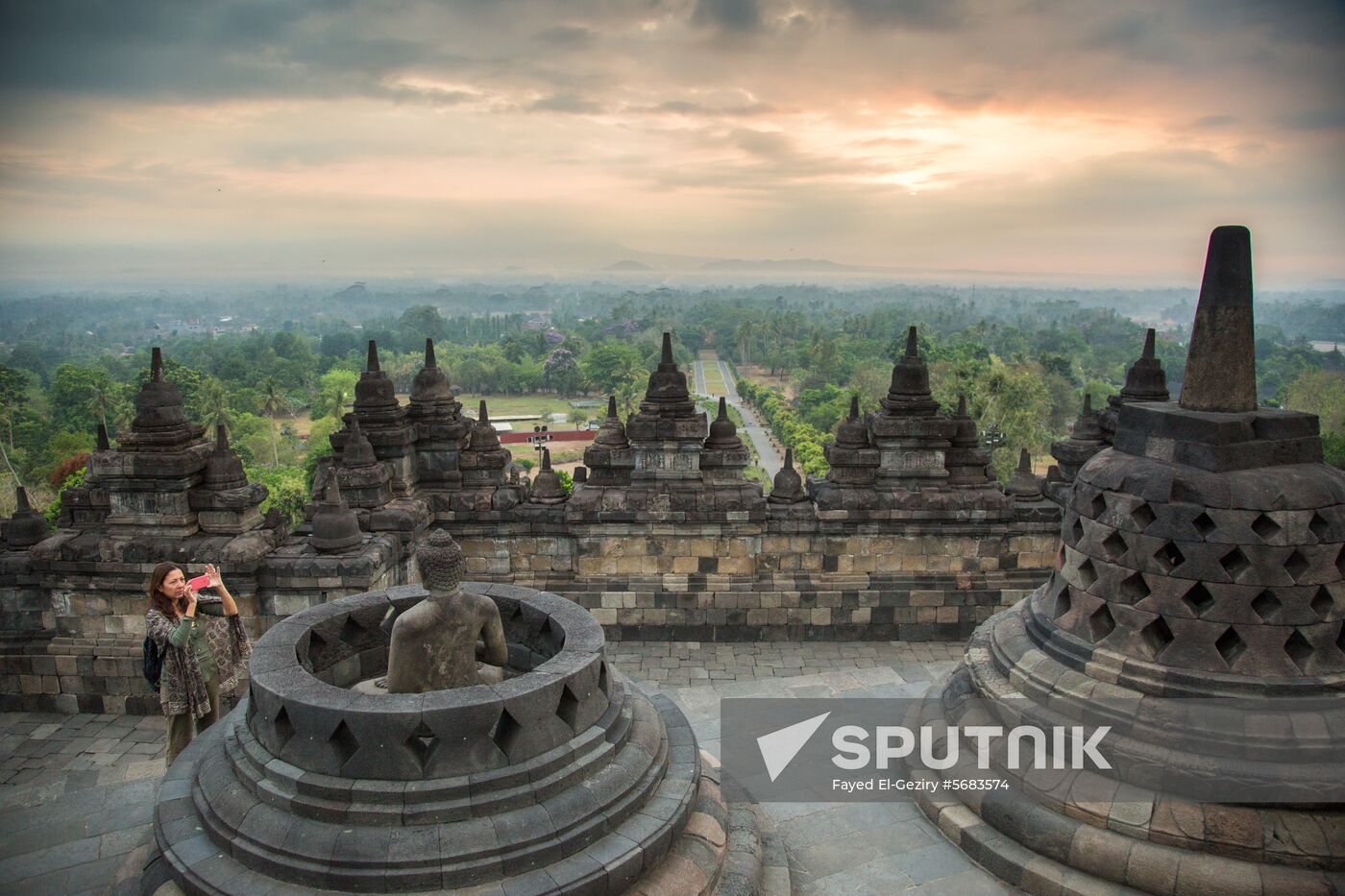 Indonesia Buddhist Temple