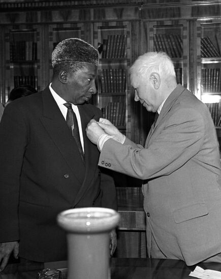 Malian delegation visited USSR