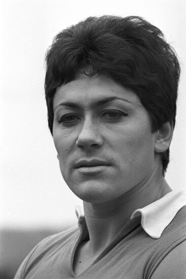 Soviet athlete Melnik