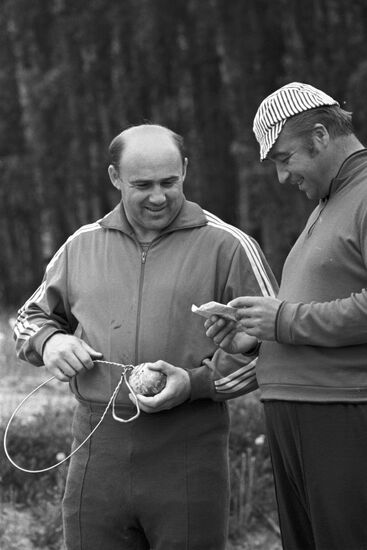 Soviet athlete Bondarchuk