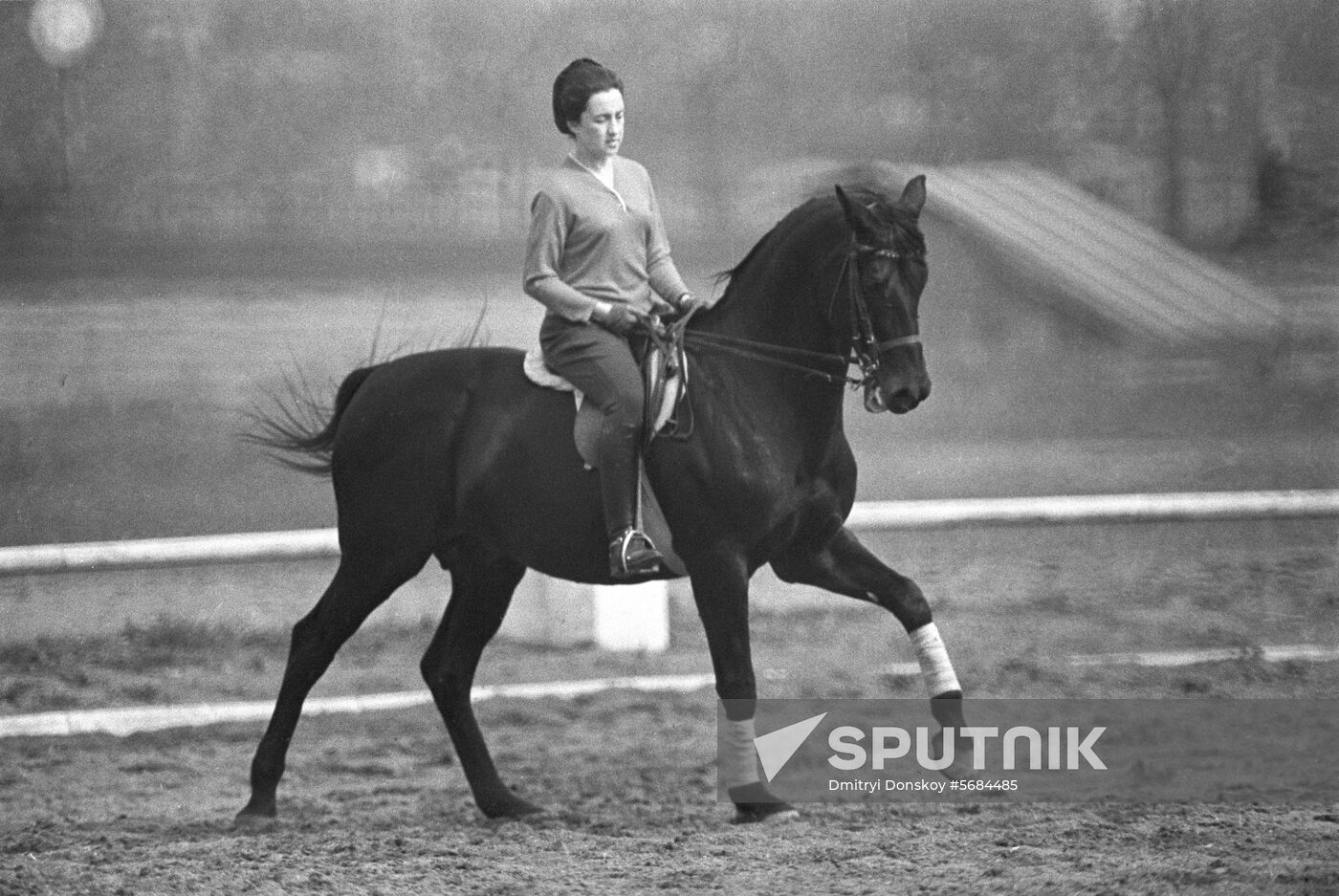 World champion in dressage Yelena Petushkova