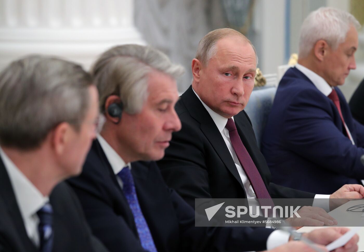 President Putin meets with leaders of Germany's Committee on Eastern European Economic Relations