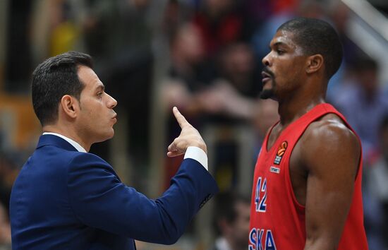 Russia Basketball Euroleague CSKA - Olympiacos