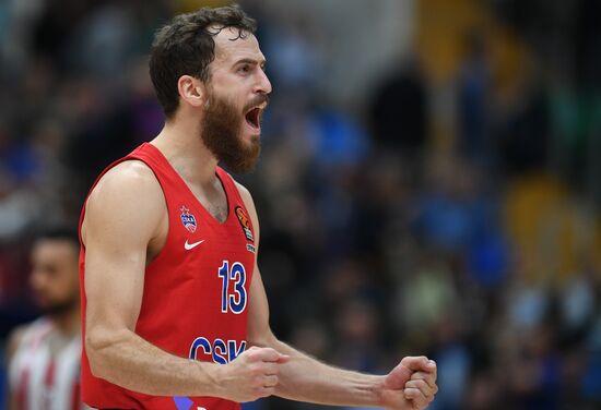 Russia Basketball Euroleague CSKA - Olympiacos