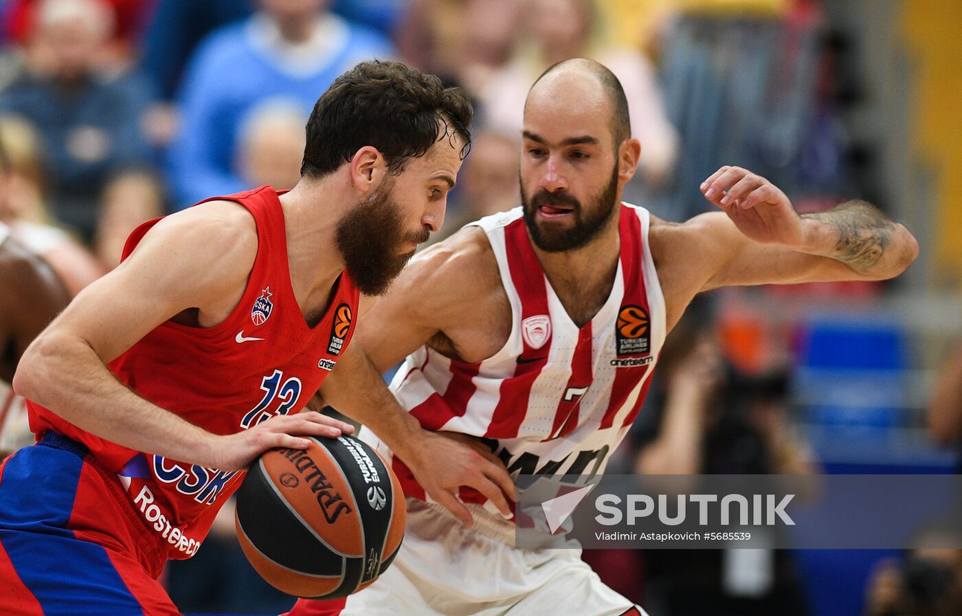 Russia Basketball Euroleague CSKA - Olympiacos