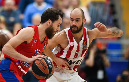 Russia Basketball Euroleague CSKA - Olympiacos