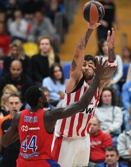 Russia Basketball Euroleague CSKA - Olympiacos