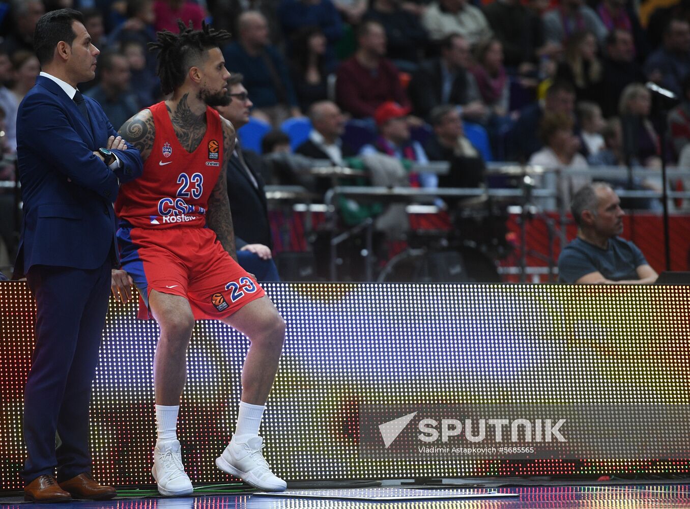 Russia Basketball Euroleague CSKA - Olympiacos