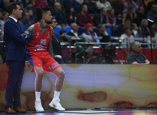 Russia Basketball Euroleague CSKA - Olympiacos