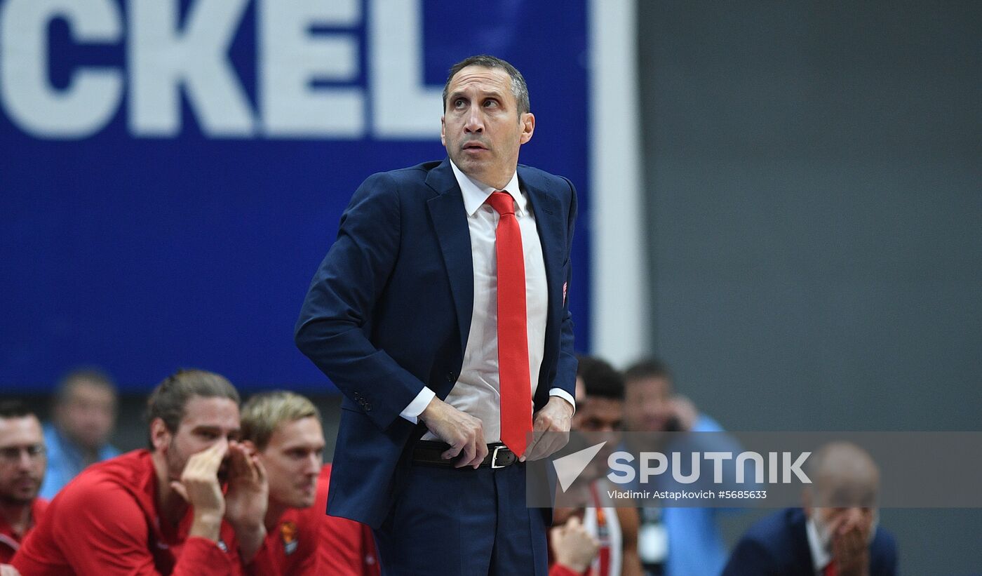 Russia Basketball Euroleague CSKA - Olympiacos